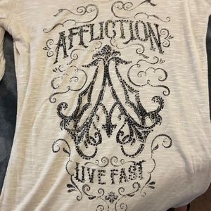 Affliction long sleeve T